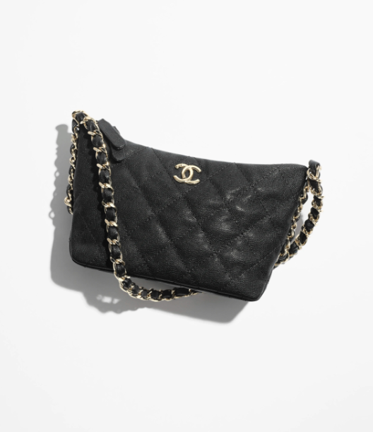 シャネル CHANEL スモール ホーボー バッグ カーフスキン AS4320 B15551 94305
