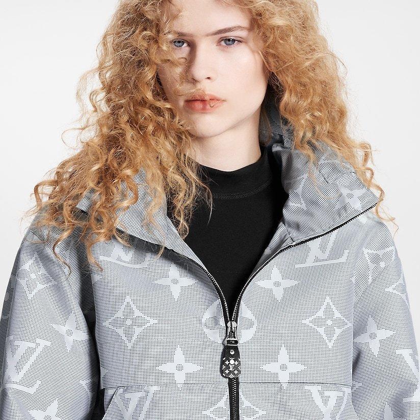 LOUIS VUITTON インバーテッドマヒナモノグラムパーカ ロゴ 1AAK34