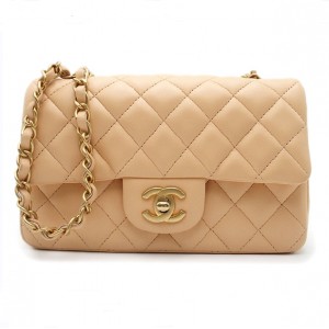 シャネル CHANEL ミニ マトラッセ チェーン ショルダーバッグ 20cm A69900