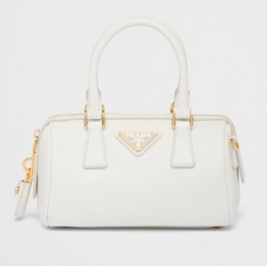 プラダ PRADA ショルダーバッグ 2Wayバッグ レザー ホワイト 1BB846_NZV_F0009_V_XOO