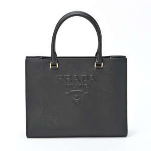 プラダ PRADA ミディアムサフィアーノレザー ハンドバッグ カードケース 1BA337_NZV_F0002_V_XOA