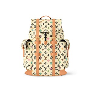 ルイヴィトン Louis Vuitton クリストファーMM リュック モノグラム ホワイト M25240