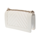 シャネル CHANEL ボーイシャネル ボーイシャネル チェーンショルダー 25cm A67086