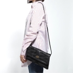 バレンシアガ BALENCIAGA ショルダーバッグ ブラック レディース ギフト プレゼント 580161 9291m 1000 SHIFT M シフト