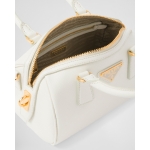 プラダ PRADA ショルダーバッグ 2Wayバッグ レザー ホワイト 1BB846_NZV_F0009_V_XOO
