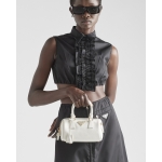 プラダ PRADA ショルダーバッグ 2Wayバッグ レザー ホワイト 1BB846_NZV_F0009_V_XOO
