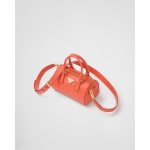 プラダ PRADA ショルダーバッグ 2Wayバッグ レザー オレンジ 1BB846_NZV_F0049_V_XOO
