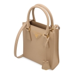 プラダバッグ レディース PRADA サフィアーノレザー 1BA358 NZV SABBIA ベージュ