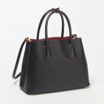 プラダ PRADA 2WAYバッグ ドゥーブレ スモールバッグ ブラック 1BG887 2A4A OOO F0LJ4