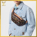 ルイヴィトン LouisVuitton ラッシュ・バムバッグ ボディバッグ モノグラム M24858