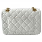 シャネル CHANEL 2.55 ミニ チェーンショルダー バッグ ホワイト AS0874 Y04634 10601