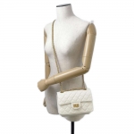 シャネル CHANEL 2.55 ミニ チェーンショルダー バッグ ホワイト AS0874 Y04634 10601
