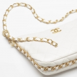 シャネル激安 CHANEL ラージ ホーボー バッグ ホワイト AS4450 B14393 10601