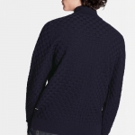 LOUIS VUITTON ダミエ シグネチャー ジップスルーカーディガン 1AAU01