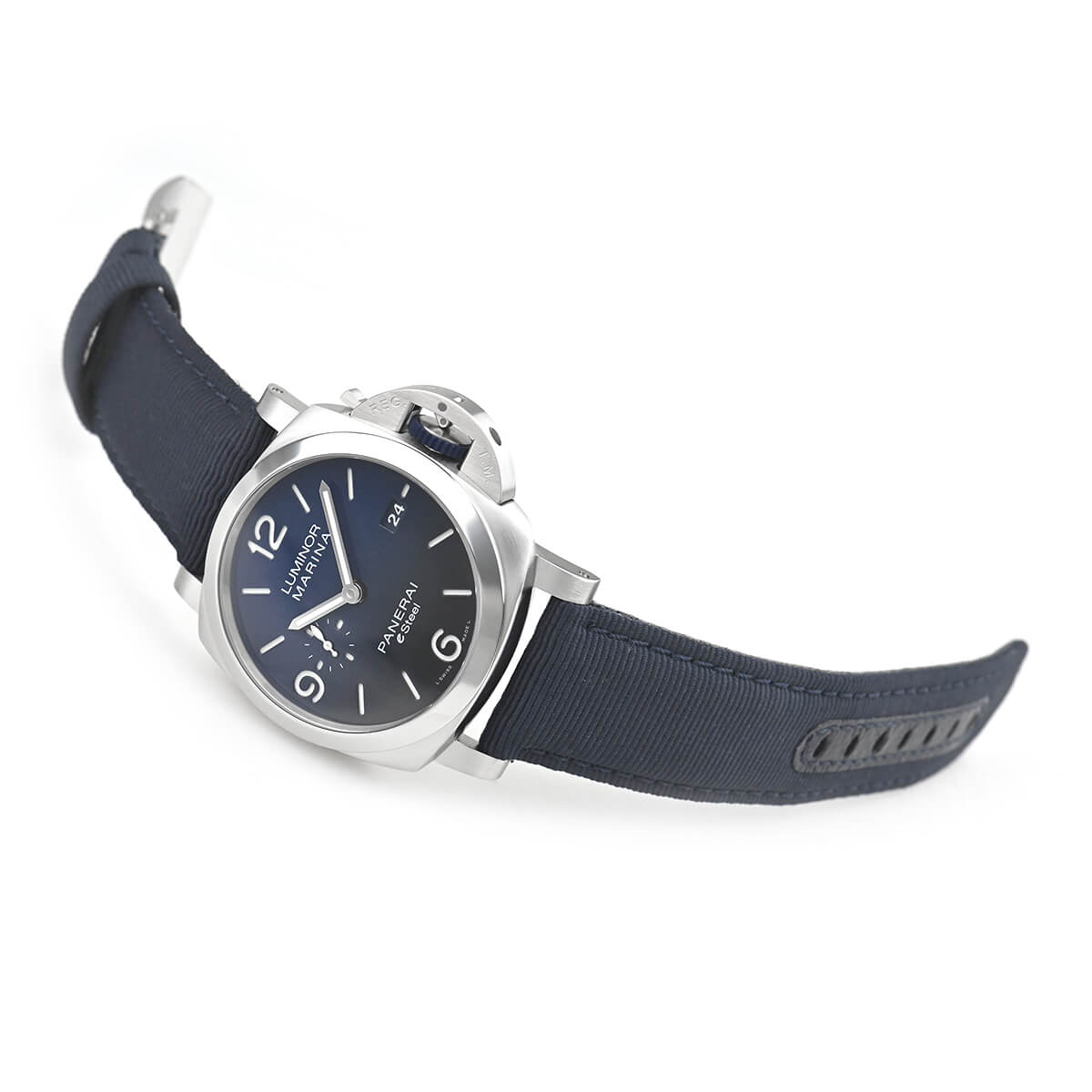 パネライ  ルミノール マリーナ eSteel Blu Profondo 自動巻き メンズ PAM01157