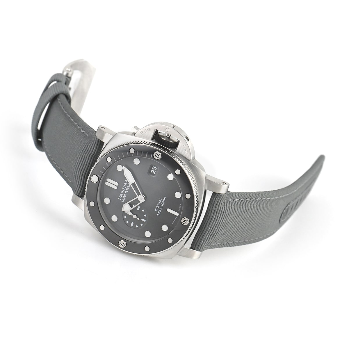 パネライ サブマーシブル クアランタクアトロ ESteel Grigio Roccia ブティ 自動巻き メンズ PAM01288