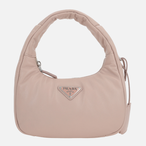 プラダ ソフト パデッドナッパレザー ミニバッグ ショルダーバッグ 1BA384 2DYI F0NZ2 OVZ