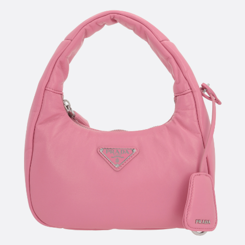 プラダ ソフト パデッドナッパレザー ミニバッグ ショルダーバッグ 1BA384 2DYI F0NZ3 OVZ