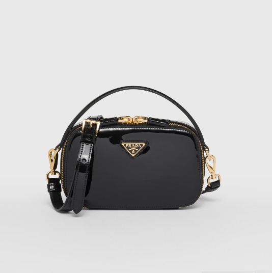 プラダ PRADA パテントレザー　オデット ミニバッグ 1BH206_069_F0002_V_OVM