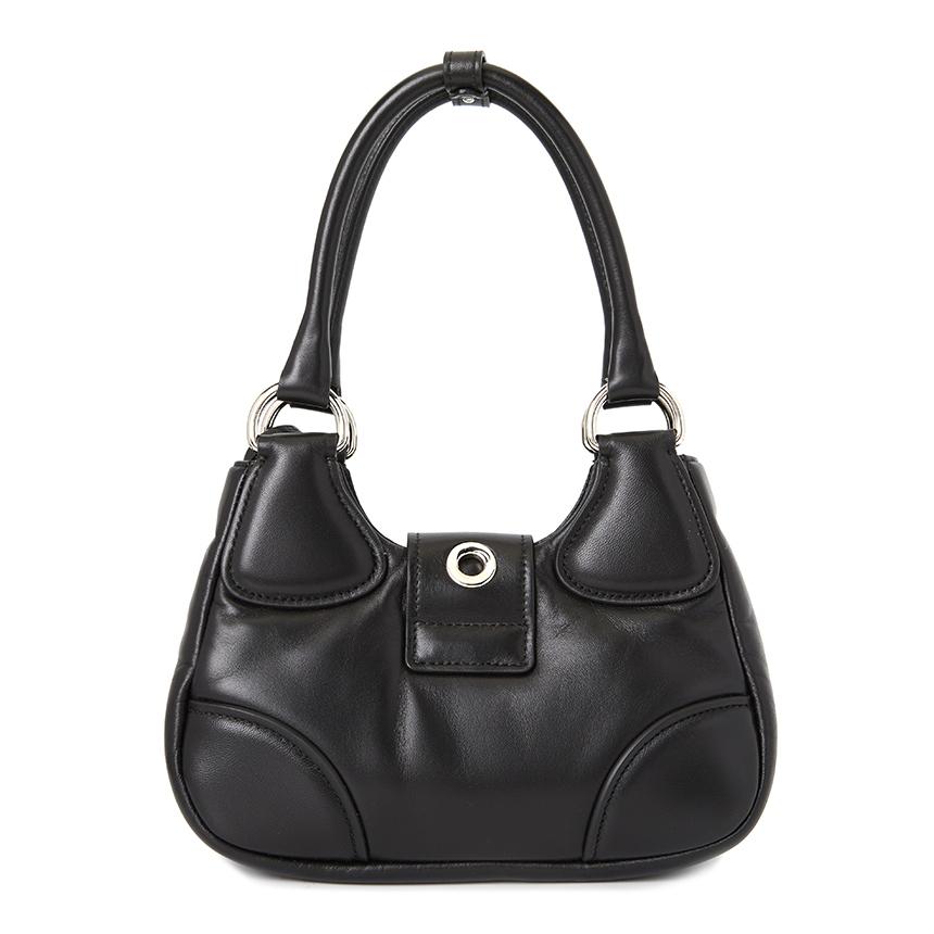 プラダ レディース ショルダーバッグ  パデッド ナッパレザー ハンドバッグ 1BA381 2DYI F0002 OOM
