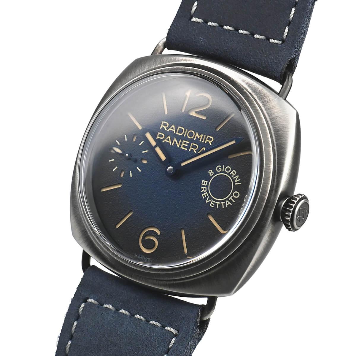 パネライ ラジオミール オット ジョルニ ブティック限定 自動巻き メンズ PAM01348