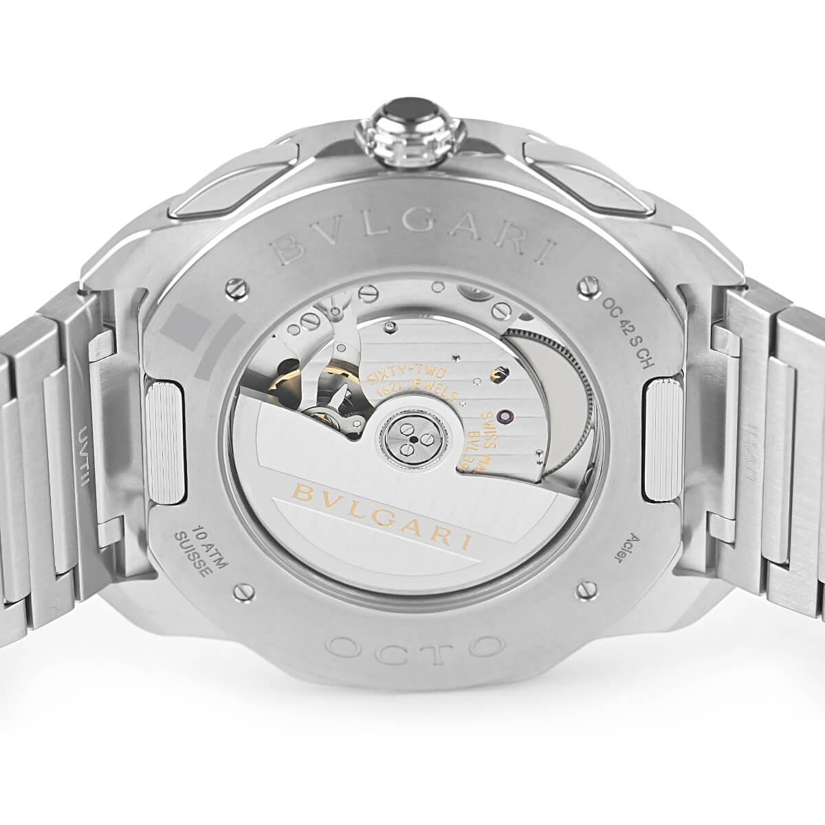 ブルガリ  オクト ローマ クロノグラフ メンズ 自動巻き 103471