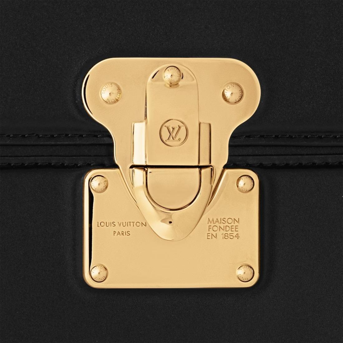 Louisvuitton オルセー MM 2wayレザーショルダー ハンドバッグ ノワール M23655