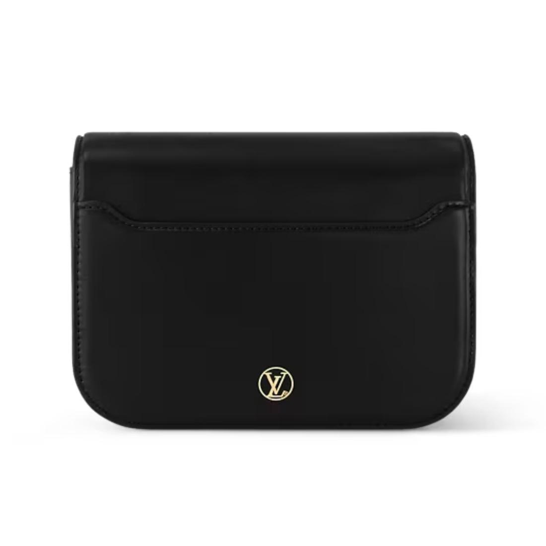 Louisvuitton オルセー MM 2wayレザーショルダー ハンドバッグ ノワール M23655