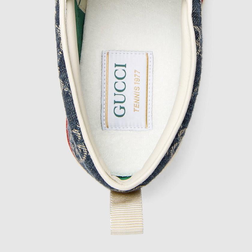 グッチ Gucci 新作テニス1977スリッポンスニーカー 624733 2KQ30 4466