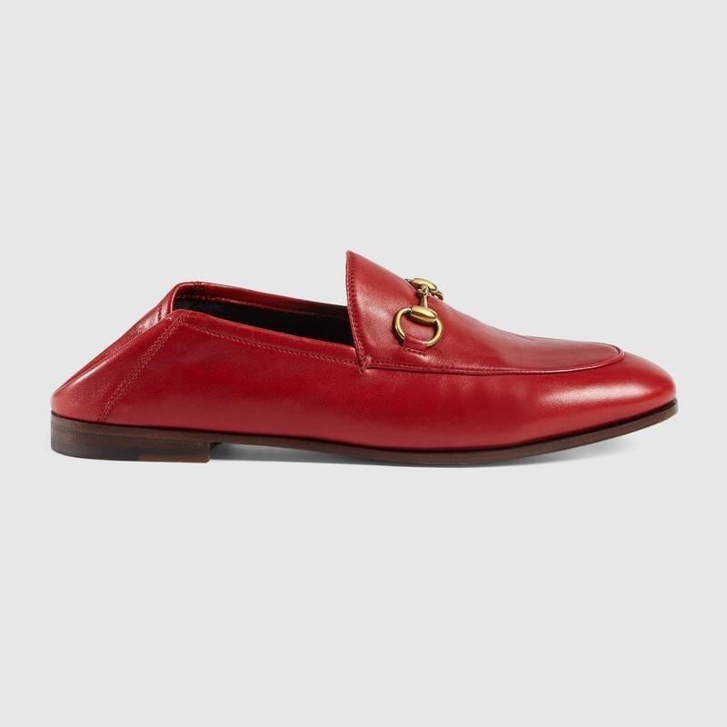 グッチ代引 GUCCI ブリクストン レザー ホースビット ローファー 414998 DLC00 6433