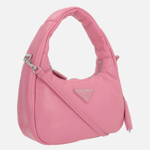 プラダ ソフト パデッドナッパレザー ミニバッグ ショルダーバッグ 1BA384 2DYI F0NZ3 OVZ