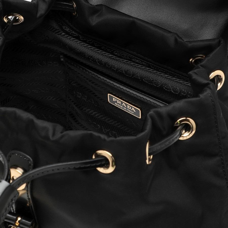 プラダ PRADA Re-Nylon ブラッシュドレザー バックパック リュック 1BZ074_R789_F0002_V_OOM