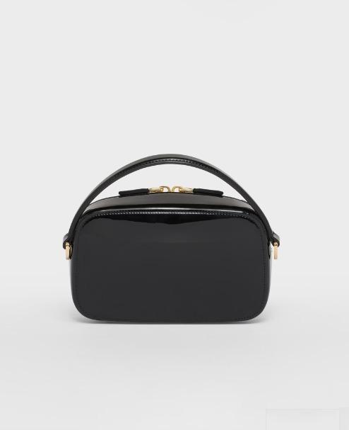 プラダ PRADA パテントレザー　オデット ミニバッグ 1BH206_069_F0002_V_OVM