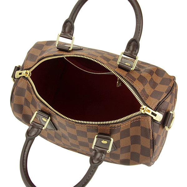 ルイヴィトン ハンドバッグ Louis Vuitton ダミエ・エベヌ スピーディ・バンドリエール25 N41368