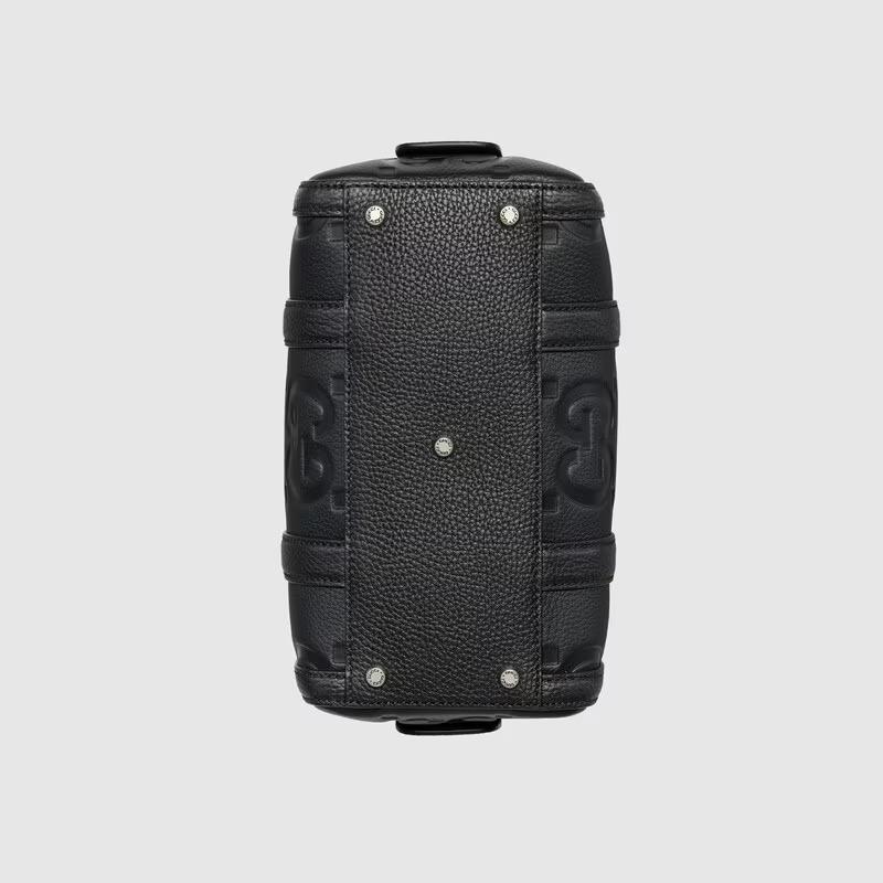 グッチ ジャンボGG レザー ミニ ダッフルバッグ 2WAY ハンドバッグ 725292 AABY7 2801