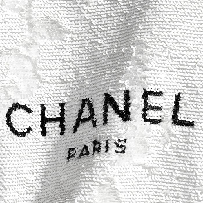 シャネル CHANEL スパンコールトートバッグ AS4856 B16494 NY081