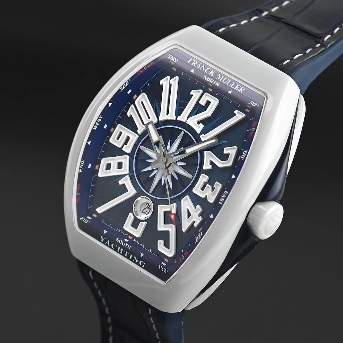 フランク ミュラー メンズ ヴァンガード ヨッティング セラミック 自動巻き V45SCDT YACHTING CERAMIC