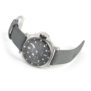 パネライ サブマーシブル クアランタクアトロ ESteel Grigio Roccia ブティ 自動巻き メンズ PAM01288