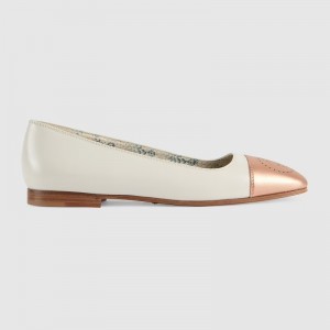 グッチ インターロッキングG フラット バレエシューズ 658942 D3V00 1000
