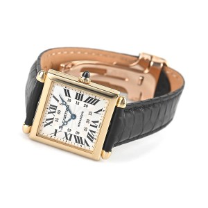 カルティエ タンク カレ オビュ 手巻き W1516956