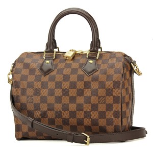 ルイヴィトン ハンドバッグ Louis Vuitton ダミエ・エベヌ スピーディ・バンドリエール25 N41368