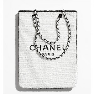シャネル CHANEL スパンコールトートバッグ AS4856 B16494 NY081
