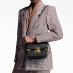 Louisvuitton オルセー MM 2wayレザーショルダー ハンドバッグ ノワール M23655