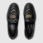 グッチ代引 GUCCI ダブル G レディース ローファー 670399 BKO60 1000