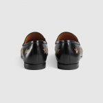 グッチ GUCCI ヨルダーン エンブロイダリー レザーローファー 505281 D3V00 1000