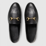 グッチ Gucci ブリクストン レザー ホースビット ローファー 407314 DLC00 1000