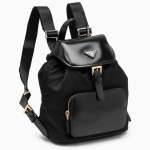 プラダ PRADA Re-Nylon ブラッシュドレザー バックパック リュック 1BZ074_R789_F0002_V_OOM