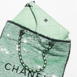 シャネル激安 CHANEL スパンコールトートバッグ AS4856 B16494 NY078