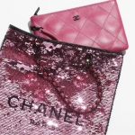 シャネル CHANEL スパンコールトートバッグ AS4856 B16494 NY079