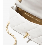シャネル CHANEL パール ラムスキン ミニ フラップ バッグ AS4868 B16574 10601
